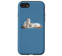 Van Cats from Turkey. Two eye colors! Sacred. Case for iPhone SE (2020) / 7/8