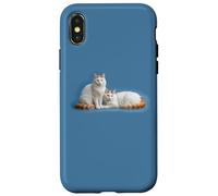 Van Cats from Turkey. Two eye colors! Sacred. Case for iPhone X/XS