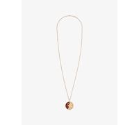 Van Cleef & Arpels Womens Van Cleef & Arpels Zodiaque Sagittarius 18ct Rose-Gold and Red Pietersite Long Pendant Necklace Pg Red Pietersite 1 Size