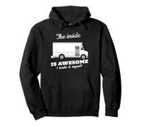 Van conversion life, the inside is awesome Pullover Hoodie