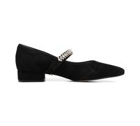 Van Dal Ilsa Court Shoes | Women's Wide Fit Low Heel Party Shoes with Embellished Strap