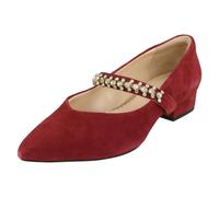 Van Dal Ladies Van Dal Court Shoes IIsa - Winter Red - UK 7