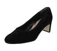 Van Dal Ladies Van Dal Court Shoes Lorne - Black Suede - UK 3 - D