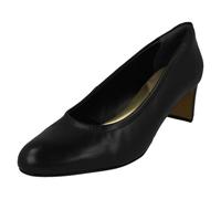 Van Dal Ladies Van Dal Court Shoes Lorne - Black - UK 4 - D