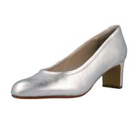 Van Dal Ladies Van Dal Court Shoes Lorne - Silver - UK 6 - D
