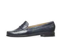 Van Dal Womens Hampden X Wide Fit Midnight Leather Penny Loafer Flats, Size 39 EU
