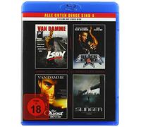 Van Damme-4 Filme-1 Blu-Ray (Leon-Black Eagle-The Quest-Slinger) [Import]