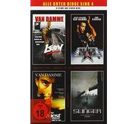 Van Damme-4 Filme-1 DVD (Leon-Black Eagle-The Quest-Slinger) [Import]
