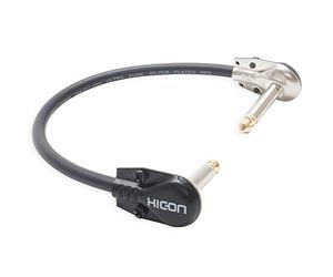 Van Damme 5 cm Pancake FX Link Patch Lead Guitar Effects - Black