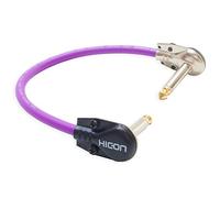 Van Damme 50 cm Pancake FX Link Patch Lead Guitar Effects - Purple