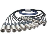 Van Damme 8 way Balanced XLR Loom (50m)