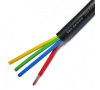 Van Damme Black Series Tour Grade 4 Core Speaker Cable, 2.5 mm² CSA, 50m