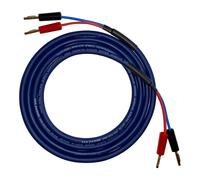 Van Damme Blue Series Studio Grade 2.5mm Speaker Cable - Banana Plugs Terminated
