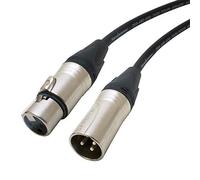 Van Damme DMX 3 Pin XLR to XLR Lead Stage Lighting Control Cable Neutrik Long 1.5 m 10 m (10 m)