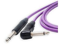 Van Damme Guitar Effects Pedal Patch Leads. Neutrik NP2RX-BAG 1/4 inch Mono Cable (25m, Purple)