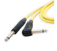 Van Damme Guitar Effects Pedal Patch Leads. Neutrik NP2RX-BAG 1/4 inch Mono Cable (50cm, Yellow)