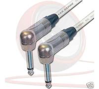 Van Damme Guitar FX Pedal Patch Leads. Neutrik NP2RX 1/4 inch Mono Short Cable