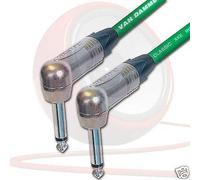 Van Damme Guitar FX Pedal Patch Leads. Neutrik NP2RX 1/4 inch Mono Short Cable