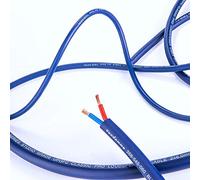Van Damme PRO AV HiFi Speaker Cable. Passive Blue Series Studio 2 x 1.5mm. 2m