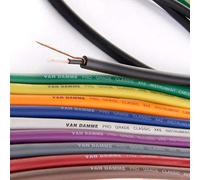 Van Damme PRO Grade XKE Instrument Cable. 1m. Blue