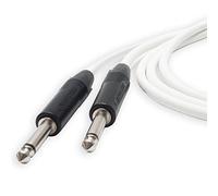 Van Damme PRO Guitar Lead. 1/4 inch Mono Neutrik Straight Jacks 1m, 5m, 10m Cable (15m, White)