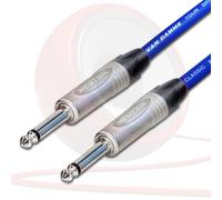 Van Damme PRO Guitar Lead. 1/4 inch Mono Neutrik Straight Jacks 2m, 3m, 5m Cable