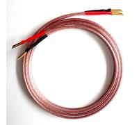 Van Damme Speaker Cable UP-LCOFC 2x 2.5mm 268-502-000 Hollow Z-type Plugs SINGLE