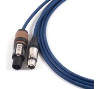 Van Damme Speakon to Female XLR Loud Speaker Cable. Neutrik 2 Pole Speakon NL2FX