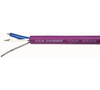 VAN DAMME - Tour Grade Classic XKE StarQuad Microphone Cable Purple 100m Reel
