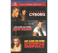 Van Damme Triple Feature - Cyborg / Death Warrant / Double Impact by Jean-Claude Van Damme