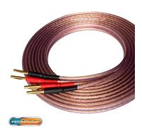 Van Damme UP-LCOFC 2 x 2.50mm² Pure Copper Speaker Cable 268-502-000 Terminated