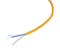 Van Damme XKE Microphone Balanced Pro-Patch Cable, 2 Core and Screen (Thin). 15m. Orange