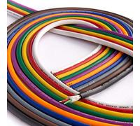 Van Damme XKE Microphone Balanced Pro-Patch Cable, 2 Core and Screen (Thin). 35m. Brown