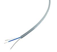 Van Damme XKE Microphone Balanced Pro-Patch Cable, 2 Core and Screen (Thin). 45m. Grey