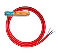 Van Damme XKE Microphone Cable. 100m. Red