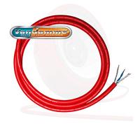Van Damme XKE Starquad 4 Core Cable. Balanced XLR Mic. 5m. Red