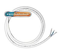 Van Damme XKE Starquad 4 Core Cable. Balanced XLR Mic. 6m. White