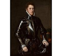 Van Dashorst Portrait Mann Rüstung Gemälde ungerahmt Wand Kunst Poster Home Decor Premium