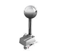 Van De Graaff Motorized Electrostatic Generator, STEM Science Experiments, Motor Driven, with Discharge Wand, for Lab Electricity & Magnetism Demonstrations