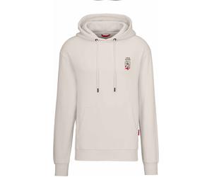 Van Deer - Cotton Hood Sweatshirt - Essential Hoodie Off White for Women - Size L White L