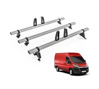 Van Demon 3 Bar Roof Rack for Citroen Relay 2006+ (Will not fit on H3 Roof) Aluminium High Strength Roof Bars