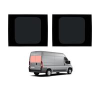 Van Demon Citroen Relay (2006 +) Rear Barn Door Dark Tint Windows Pair Van Glass
