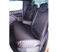 Van Demon Ford Ranger (2012+) (Double Cab) Tailored Black Seat Covers Airbag Compatible Heavy-Duty Seat Protection Accessories