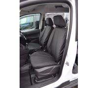 Van Demon Ford Transit Courier (2014+) Tailored Black Seat Covers Airbag Compatible Heavy-Duty Seat Protection Accessories