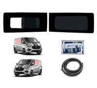 Van Demon Left Opening Right Fixed Dark Tint Windows Fitting Kit Ford Transit Custom
