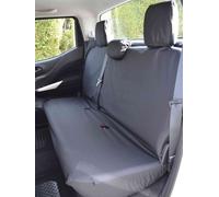 Van Demon Mercedes X Class Tailored Black Seat Covers Airbag Compatible Heavy-Duty Seat Protection Accessories