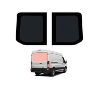 Van Demon Rear Barn Door Dark Tint Window Conversion Glass Pair for Ford Transit MK8 (2014 on)