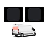 Van Demon Rear Barn Door Dark Tint Window Conversion Glass Pair VOY1618#1