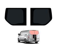 Van Demon Rear Barn Door Dark Tint Window Conversion Glass Pair VY3066