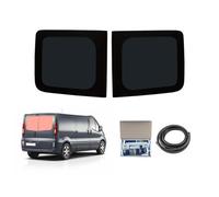 Van Demon Renault Trafic (2001-2014) Rear Barn Door Dark Tint Van Windows Trim Fitting Kit